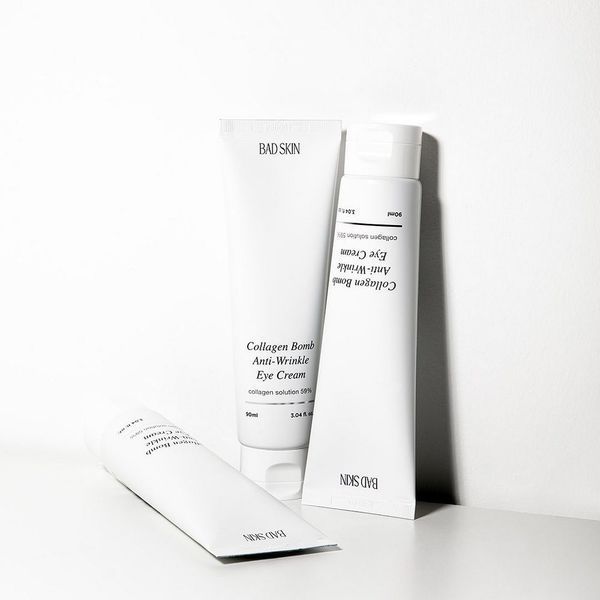 Комплексний омолоджуючий крем для очей та шиї Bad Skin Collagen Bomb Anti &ndash; Wrinkle Eye Cream 90мл bs0039 фото