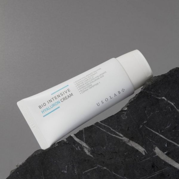 Інтенсивний зволожуючий, заспокійливий та омолоджуючий крем Usolab Bio Intensive Hyaluron Cream 50мл ul0099 фото