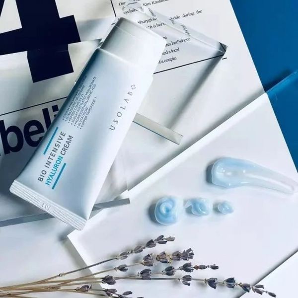 Інтенсивний зволожуючий, заспокійливий та омолоджуючий крем Usolab Bio Intensive Hyaluron Cream 50мл ul0099 фото
