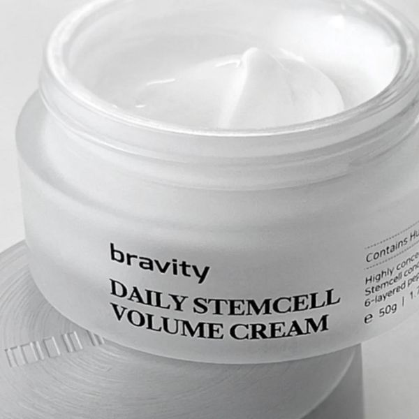 Відновлюючий, антивіковий крем з насиченою текстурою Bravity Daily Stem Cell Volume Cream, 50g bv0049 фото