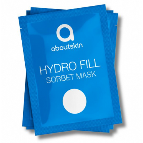 Зволожувальна маска для обличчя з комплексами Ultra Filling Spheres&trade; та PatcH2O&reg; About Skin HYDRO FILL SORBET MASK, 5 мл as0248 фото