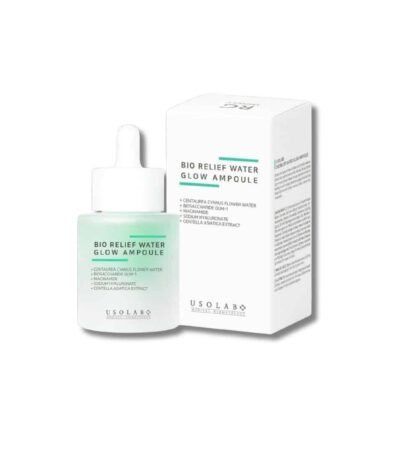 Заспокійлива, гідратуюча та протинабрякова сироватка Bio Relief Water Glow Ampoule 30 мл ul0200 фото
