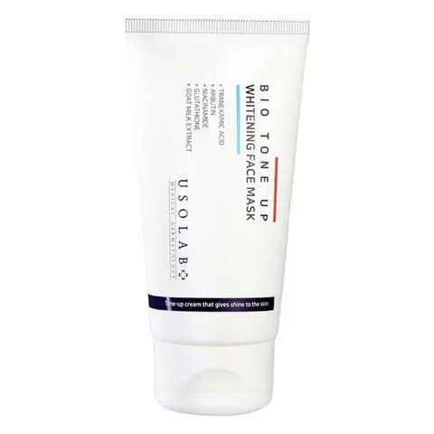 Маска для освітлення шкіри та ефекту миттєвого сяяння Usolab Bio Tone Up Whitening Mask 50мл ul0102 фото