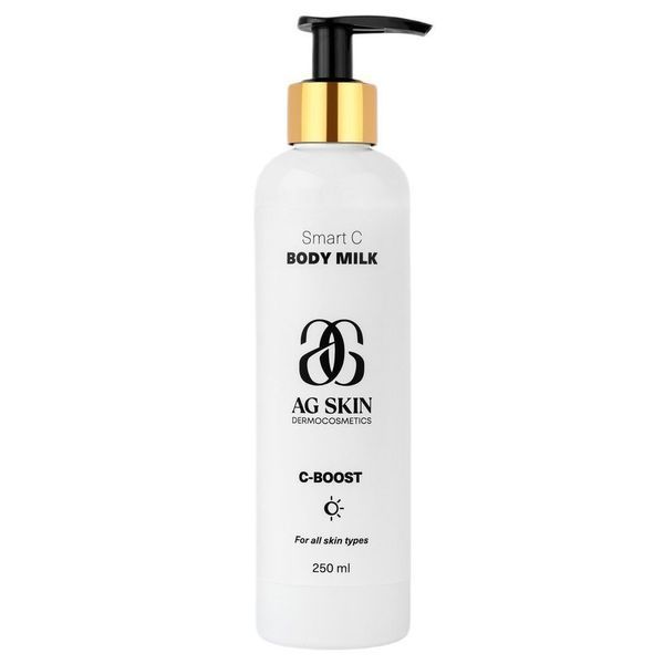 AG Skin SMART C BODY MILK - Молочко для зволоження та сяйва шкіри ag0003 фото