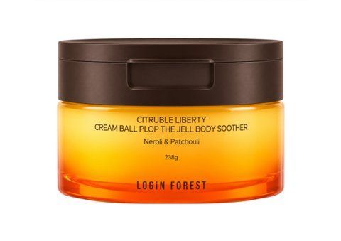 Парфумований гель-крем для тіла з кремовими кульками LOGIN FOREST Citruble Liberty Cream Ball Plop the Jell Body Soother - 238 г lf008 фото