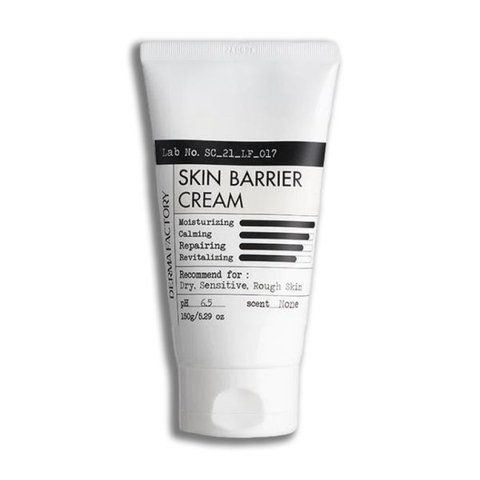 Глибокозволожуючий бар'єрний крем для обличчя та тіла Derma Factory Skin Barrier Cream, 150 мл df153 фото