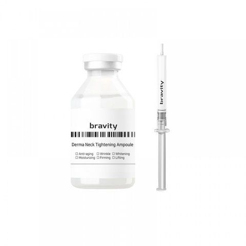 Омолоджуюча та укріплююча сироватка для шиї та декольте Bravity Derma Tightening Neck Ampoule 30ml. bv0055 фото