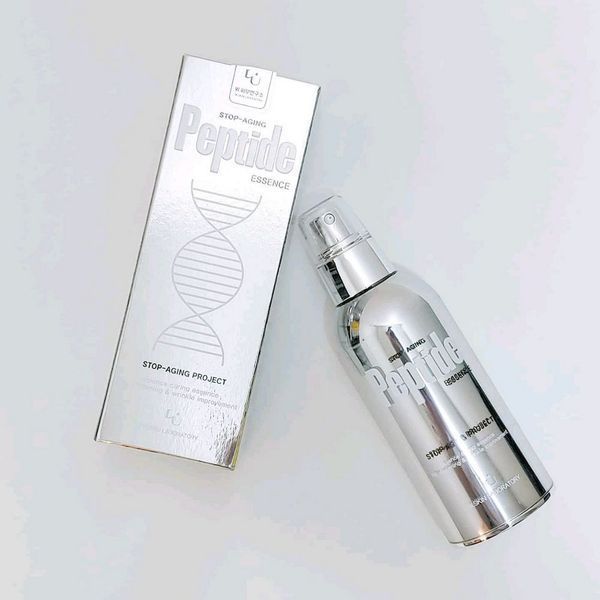 Киснева кремова есенція W-Skin Stop Aging Peptide Essence 100 мл ws0005 фото