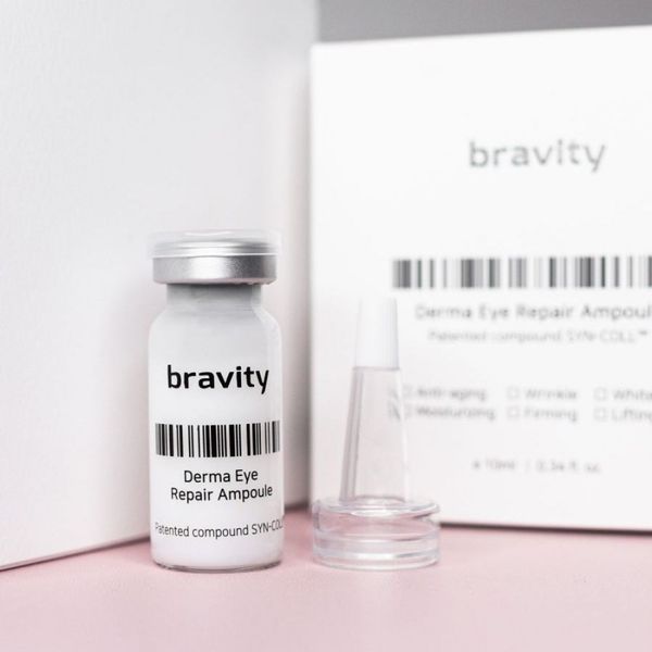 Зволожуюча та омолоджуюча сироватка для зони навколо очей Bravity Derma Eye Repair Ampoule, 10ml. bv0056 фото