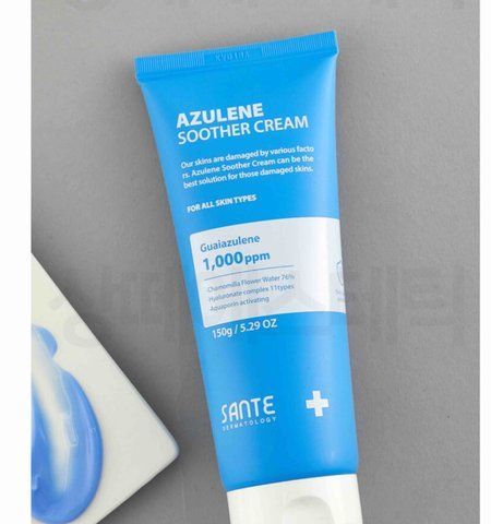 Зволожувальний крем для чутливої шкіри з азуленом Dr.SANTE Azulene Soother Cream ds0140 фото