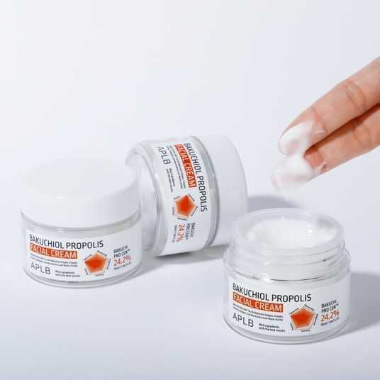 APLB - Bakuchiol Propolis Facial Cream - Зміцнювальний крем для обличчя - 55ml ap0003 фото