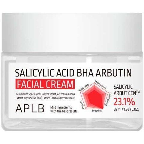 APLB Крем для обличчя з саліциловою кислотою і арбутином Salicylic Acid BHA Arbutin Facial Cream ap0004 фото