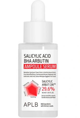 APLB Salicylic Acid BHA Arbutin Ampoule Serum Ампульна сироватка з саліциловою кислотою і арбутином  ap0005 фото