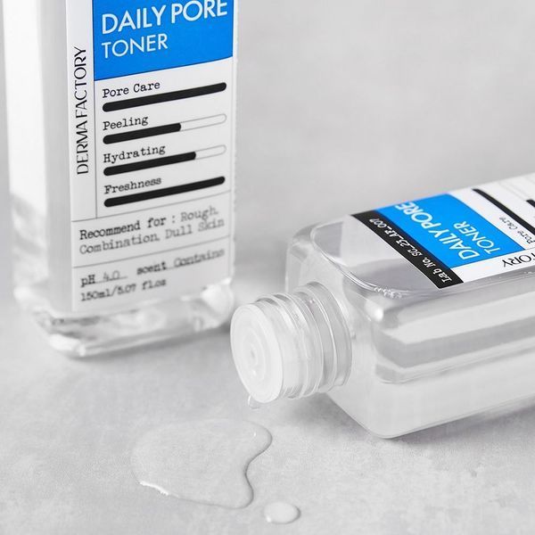Кислотний тонер для жирної та проблемної шкіри Dermafactory Daily Pore Toner 150мл df0113 фото