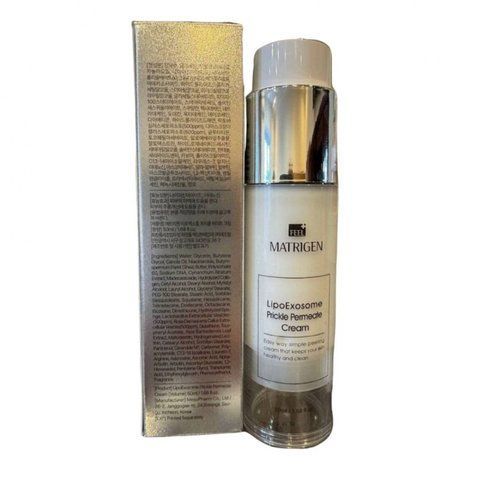Комплесно омолоджуючий та освітлюючий крем-спікула Matrigen Lipo Exosome Prickle Permeat Cream, 50ml mg0063 фото