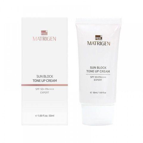 Антивіковий сонцезахисний крем Matrigen Sun Block Tone Up Cream, SPF 50 PA++++ mg0064 фото