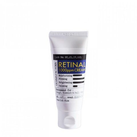 Інтенсивний оновлюючий крем з 0.1% ліпосомального ретиналю Dermafactory Retinal 1000 ppm Cream 30мл df0115 фото