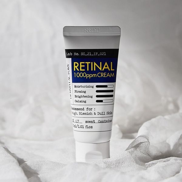 Інтенсивний оновлюючий крем з 0.1% ліпосомального ретиналю Dermafactory Retinal 1000 ppm Cream 30мл df0115 фото