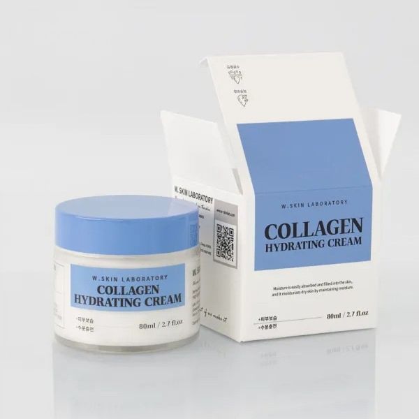 Зволожуючий крем з колагеном W-Skin COLLAGEN HiDRATİNG CREAM 80 мл ws0014 фото