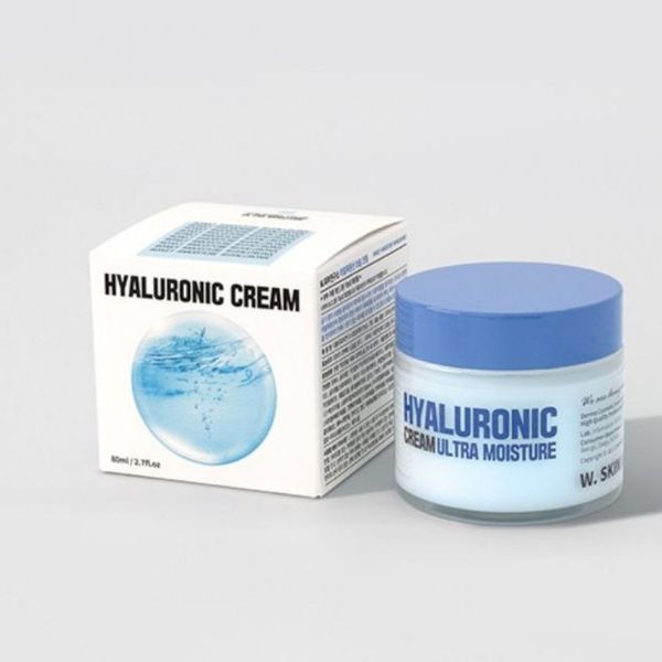 Зволожуючий гіалуроновий крем W-Skin HYALURONİC CREAM 80 мл ws0015 фото