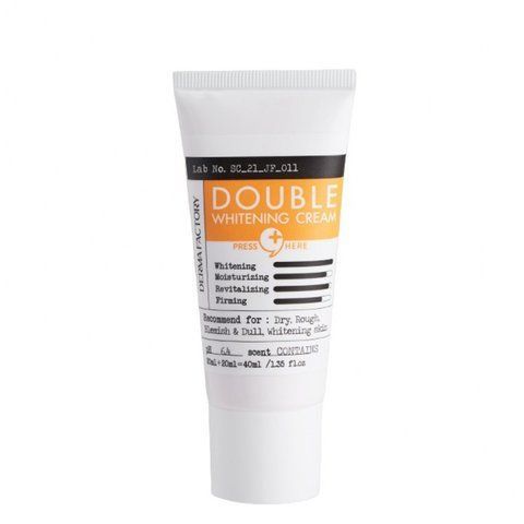 Освітлюючий та антиоксидантний крем Dermafactory Double Whitening Cream 20мл+20мл df0117 фото