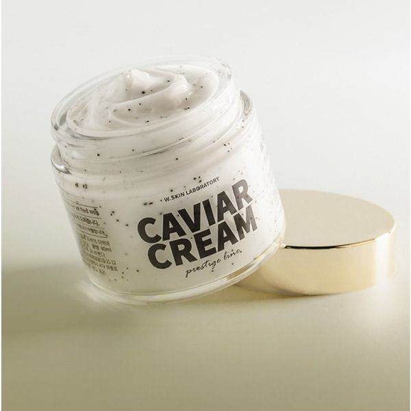Поживний антівіковий крем з ікрою та амінокислотами W-Skin CARViAR CREAM 80 мл ws0016 фото
