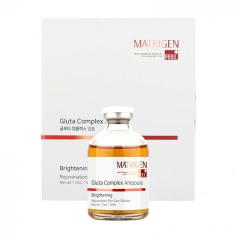 Освітлююча та антиоксидантна сироватка Matrigen Gluta Complex Ampoule, 50 ml mg0067 фото