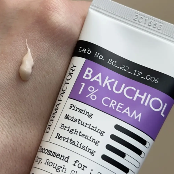 Крем для оновлення та ущільнення шкіри Dermafactory Bakuchiol 1% Сream 30г df0118 фото
