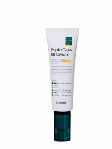 Ніжний ВВ-крем із пептидами та водою чорного сапфіру Dr.esth&eacute; Pepta Glow BB Cream SPF30/PA++, 50 мл DE0141 фото