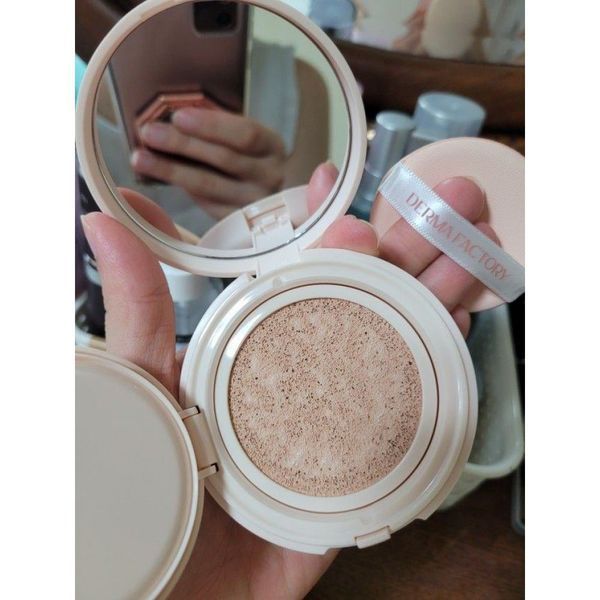 Зволожуючий та розгладжуючий кушон з тональним ефектом Dermafactory Vegan Collagen Cushion 23 &ndash; 15г df0119 фото