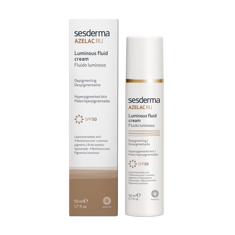 Флюїд для сяйва шкіри AZELAC RU SPF 50 Luminous Fluid 50 мл sd0218 фото