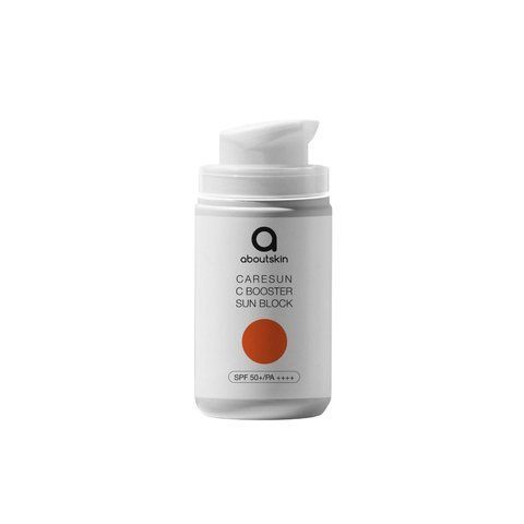 Антиоксидантний сонцезахисний крем AboutSkin С Caresun C Booster Sun Block SPF50+/PA++++ 30мл as0077 фото