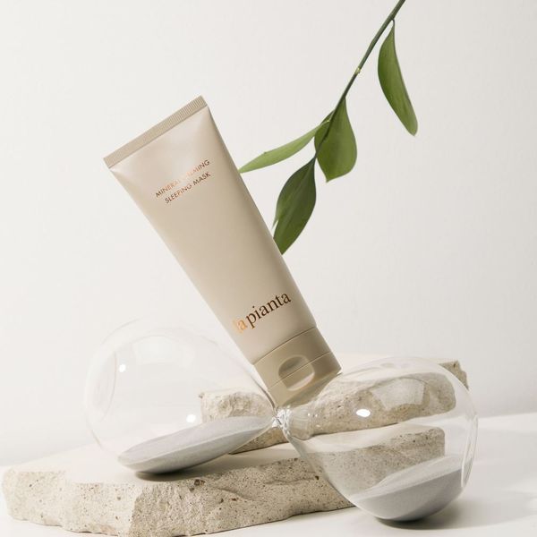 Аміномінеральна нічна відновлююча крем-маска LaPianta Mineral Calming Sleeping Mask 100мл lp0031 фото