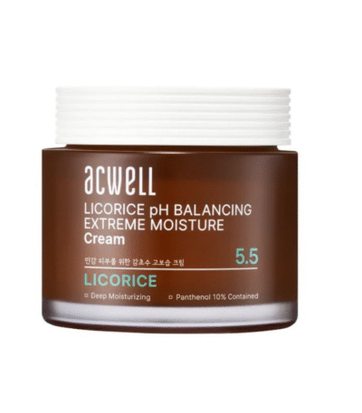 Зволожуючий та зміцнюючий крем для обличчя Acwell Licorice pH Balancing Extreme Moisture Cream 55 мл aw0182 фото