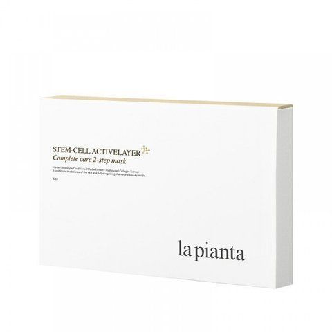 Клітинні патч &ndash; маски LaPianta STEM-CELL ACTIVELAYER Complete care 2-step mask 1шт lp0032 фото