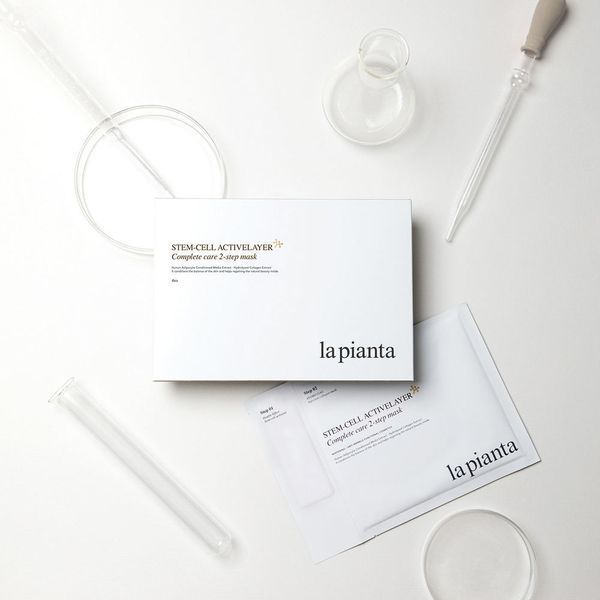 Клітинні патч &ndash; маски LaPianta STEM-CELL ACTIVELAYER Complete care 2-step mask 1шт lp0032 фото