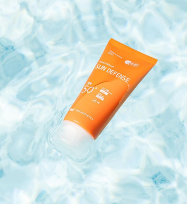 Innoaesthetics Sun Defense Spf 50 крем сонцезахисний для обличчя 60г для сухої/ нормальної шкіри обличчя зволожуючий  in0233 фото