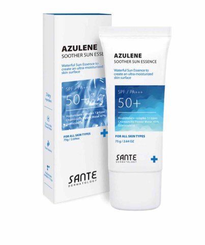 Заспокійлива сонцезахисна есенція Dr.SANTE Azulene Soother Sun Essence SPF50+ PA+++, 75 мл ds0137 фото