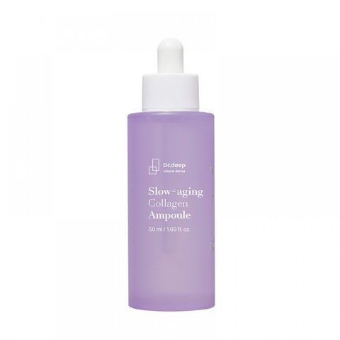 Антивікова сироватка для звуження пор Dr Deep Slow-Aging Collagen Ampoule, 50 ml dd0087 фото