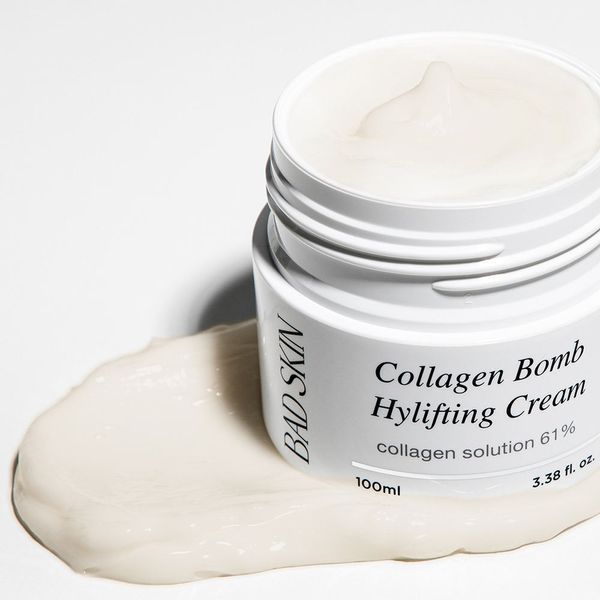 Крем для ліфтингу та наповнення шкіри Bad Skin Collagen Bomb Hylifting Cream 100мл bs0038 фото