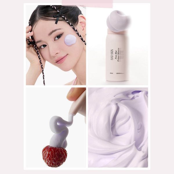 Матуючий та коригуючий праймер Bad Skin Pore Blur Primer Mousse 40мл bs0044 фото