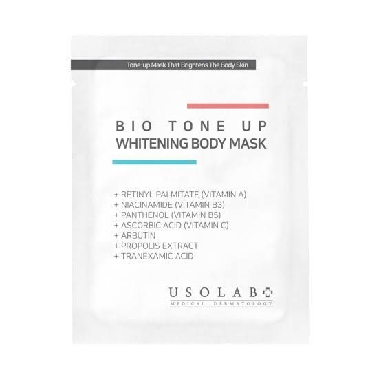 Освітлююча маска для тіла USOLAB Bio Tone Up Whitening Body Mask - 20 г ul0246 фото